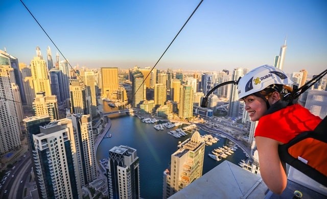 Dubai: Zip Line across the Marina